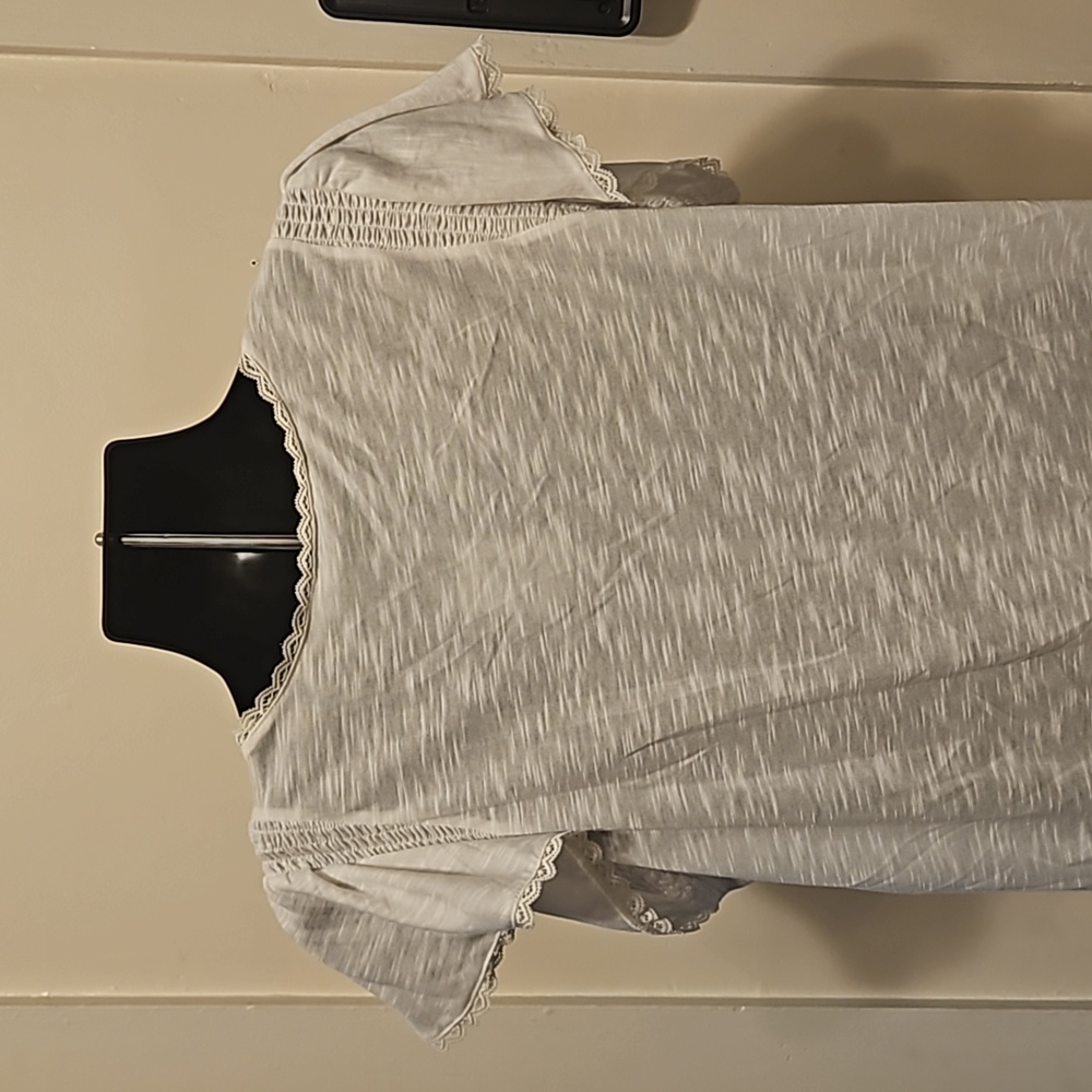 Torrid White Puff Sleeve Swing Top - Picture 8 of 14